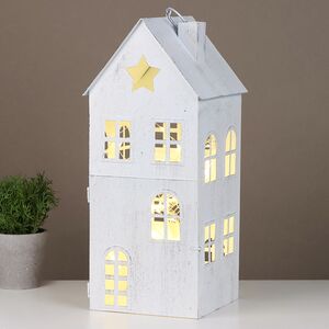 Декоративный подсвечник-домик Флиссинген 35*15*15 см