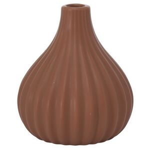 Керамическая ваза Wilma Brown 11 см Boltze фото 5