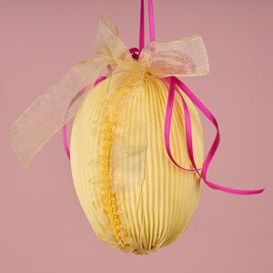 Винтажное подвесное украшение Яйцо Marcello 15 см, подвеска Winter Deco фото 4