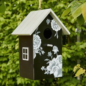 Садовое украшение Скворечник De Fleurs 22*15 см черный Boltze фото 6