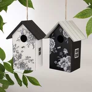Садовое украшение Скворечник De Fleurs 22*15 см белый Boltze фото 2