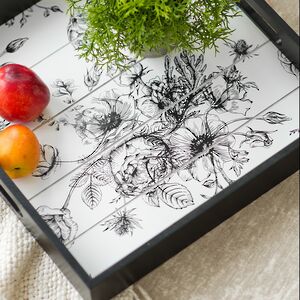 Складной столик-поднос De Fleurs 36*30 см Boltze фото 3