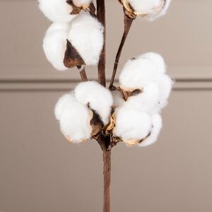 Декоративная ветка Хлопок Баумволле 68 см Boltze (Больтце) фото 4