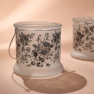 Стеклянный подсвечник De Fleurs 12 см Boltze фото 4