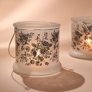 Стеклянный подсвечник De Fleurs 12 см