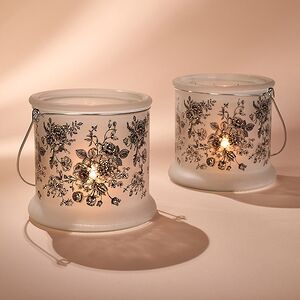 Стеклянный подсвечник De Fleurs 12 см Boltze фото 3