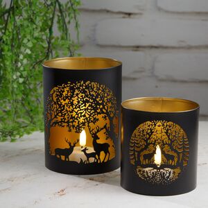 Набор металлических подсвечников Andastein 10-13 см, 2 шт Boltze фото 6