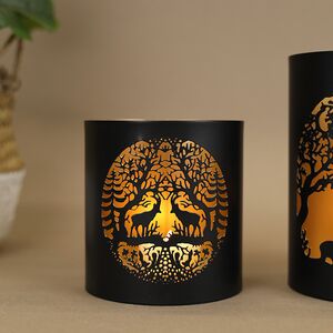 Набор металлических подсвечников Andastein 10-13 см, 2 шт Boltze фото 3