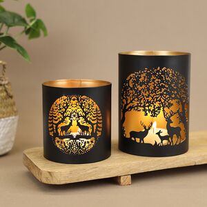 Набор металлических подсвечников Andastein 10-13 см, 2 шт Boltze фото 2