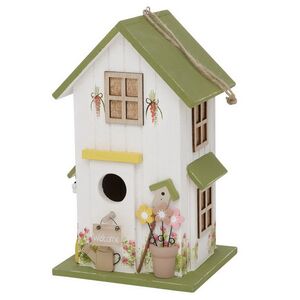 Садовое украшение Скворечник Village 25*15 см желтый Boltze фото 7
