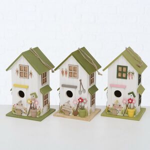 Садовое украшение Скворечник Village 25*15 см серый Boltze фото 5