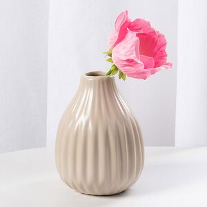 Фарфоровая ваза Concordia 12 см бежевая