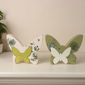 Декоративная фигурка Бабочка Аделия 18 см зеленая Boltze фото 7