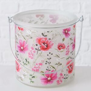 Подвесной стеклянный подсвечник Futrone Flowers 12 см  Boltze фото 2