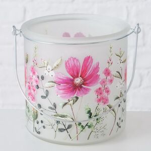 Подвесной стеклянный подсвечник Valdivia Flowers 12 см  Boltze фото 2