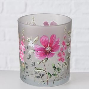 Набор стеклянных подсвечников Valdivia Flowers 8-10 см, 2 шт Boltze фото 4