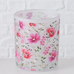 Набор стеклянных подсвечников Loncoche Flowers 8-10 см, 2 шт Boltze фото 3