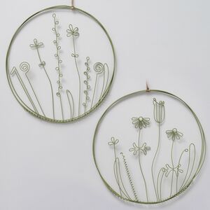 Набор декоративных панно Florale Greeny 30 см, 2 шт