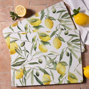 Набор плейсматов Citronella 40*30 см белый, 4 шт