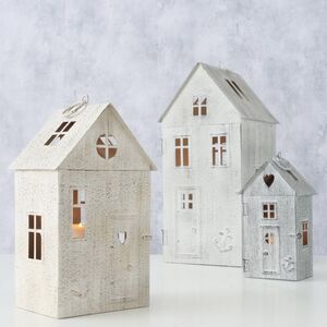 Набор подсвечников-домиков Джеронимо 16-32 см, 3 шт Boltze фото 4