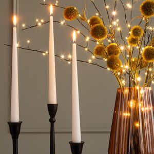 Декоративный подсвечник для 1 свечи Асемира 23 см черный Koopman фото 5