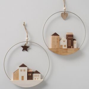 Декоративное панно Улочка Хельсингборга 25 см Boltze фото 4