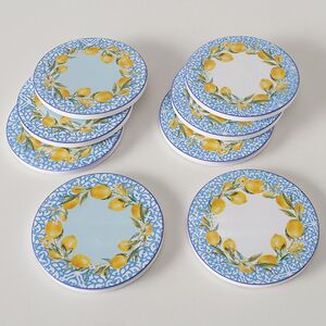 Набор подставок под кружки Capri Lemony 10 см белый, 4 шт Boltze фото 2