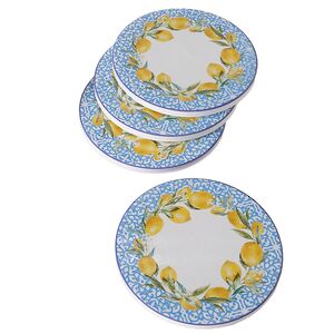 Набор подставок под кружки Capri Lemony 10 см белый, 4 шт Boltze фото 5