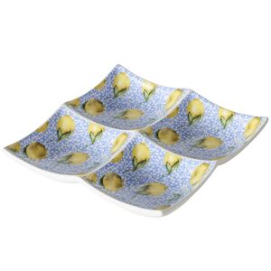 Менажница для закусок Capri Lemony 18 см