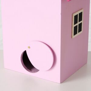 Садовое украшение Скворечник Primula 22 см розовый Boltze фото 2