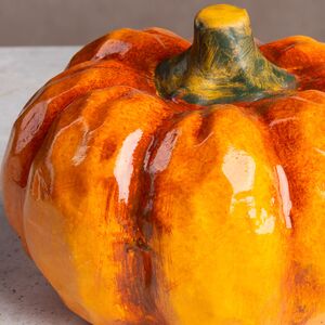 Набор декоративных фигур Тыквы Swindon 14 см, 2 шт Boltze фото 2