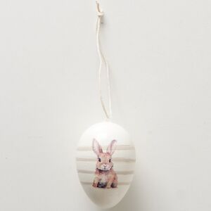 Пасхальные украшения Яйца: Cute Bunny 6 см, 12 шт, подвеска Boltze фото 2