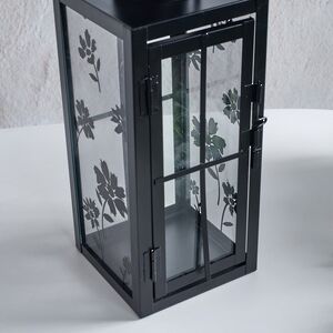 Набор подсвечников-фонарей Бинаско 26-36 см черный, 2 шт Boltze (Больтце) фото 9