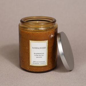 Ароматическая свеча Enjoing Life Series: Sandalwood 9 см, 32 часа горения