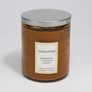 Ароматическая свеча Enjoing Life Series: Sandalwood 9 см, 32 часа горения Kaemingk фото 4