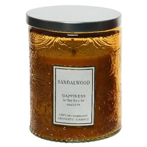 Ароматическая свеча Enjoing Life Series: Sandalwood 9 см, 32 часа горения Kaemingk фото 5