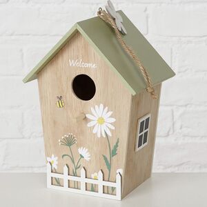 Садовое украшение Honey: Camomile and Bee 21 см бежевый