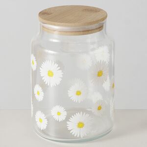 Стеклянная банка для хранения Field Chamomile 14 см