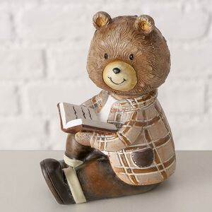 Набор декоративных фигурок Мишки за чтением - Зимние Мечтатели 10 см, 2 шт Boltze (Больтце) фото 4