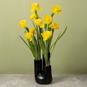 Искусственный цветок Нарцисс - Radiant Beauty 43 см желтый