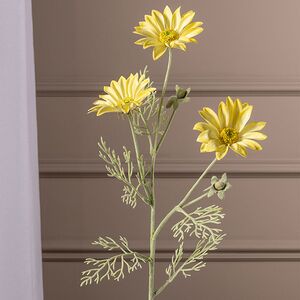 Искусственный цветок Ромашка - Summer Freshness 65 см желтый EDG фото 3