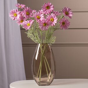 Искусственная ветка Ромашка - Summer Freshness 65 см нежно-розовая
