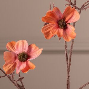 Искусственная ветка Космея - Sunshine 77 см оранжевая EDG фото 3