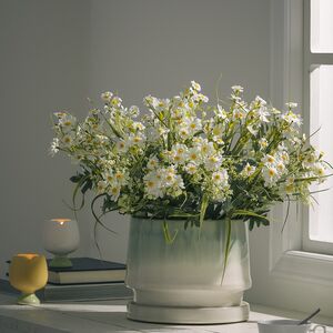 Искусственный букет Ромашка - A Gentle Kiss 50 см белый EDG фото 4