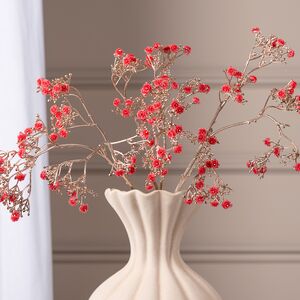 Искусственная ветка Гипсофила Флорал Вейл 68 см красная EDG (ЭДГ) фото 1