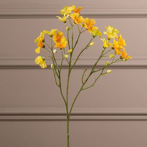 Искусственная ветка Оксалис - Serene Happiness 55 см желтая EDG фото 2