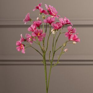 Искусственная ветка Оксалис - Serene Happiness 55 см розовая EDG фото 2