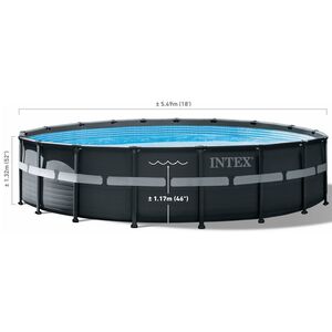 Каркасный бассейн 26330 Intex Ultra XTR Frame 549*132 см, песочный фильтр, аксессуары INTEX фото 10