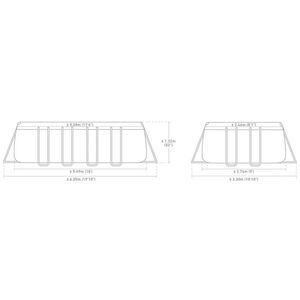 Прямоугольный каркасный бассейн 26356 Intex Ultra XTR Frame 549*274*132 см, песочный фильтр, аксессуары INTEX фото 12