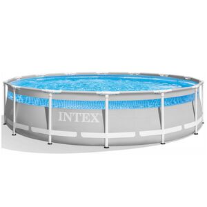 Каркасный бассейн 26722 Intex Prism Frame Clearview 427*107 см, картриджный фильтр, аксессуары INTEX фото 4